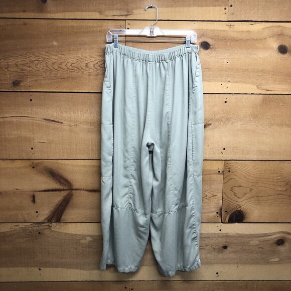 Vintage GERTIES Made USA 2 Piece Button Down Shirt & Pants Size XL Green Soft - Picture 9 of 14